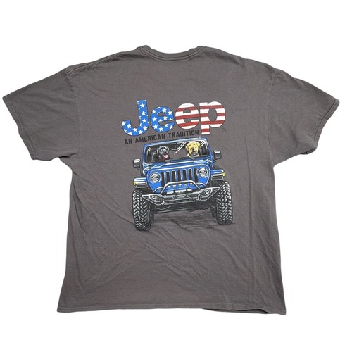Jedco jeep mens shirt - jeep, 2x