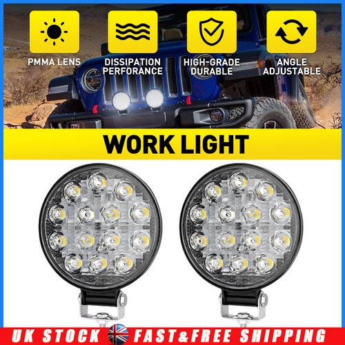 Offroad 12v 24v - 24v, round